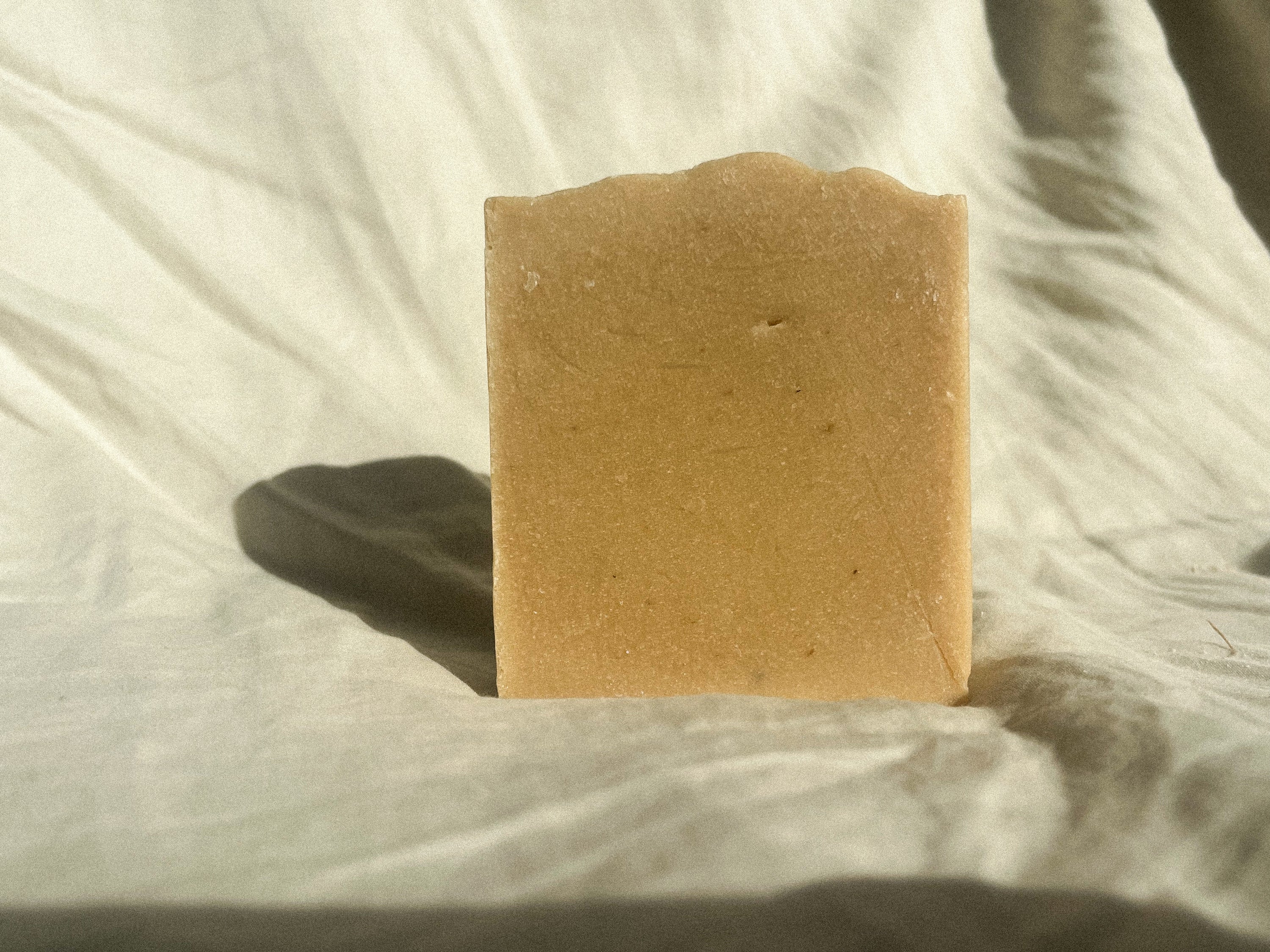 regeneratively raised unscented tallow soap handcrafted for all ages and sensitive skin, all natural no synthetics, naturally colored with plants and clays , herbal infused diaper rash, eczema, psoriasis 