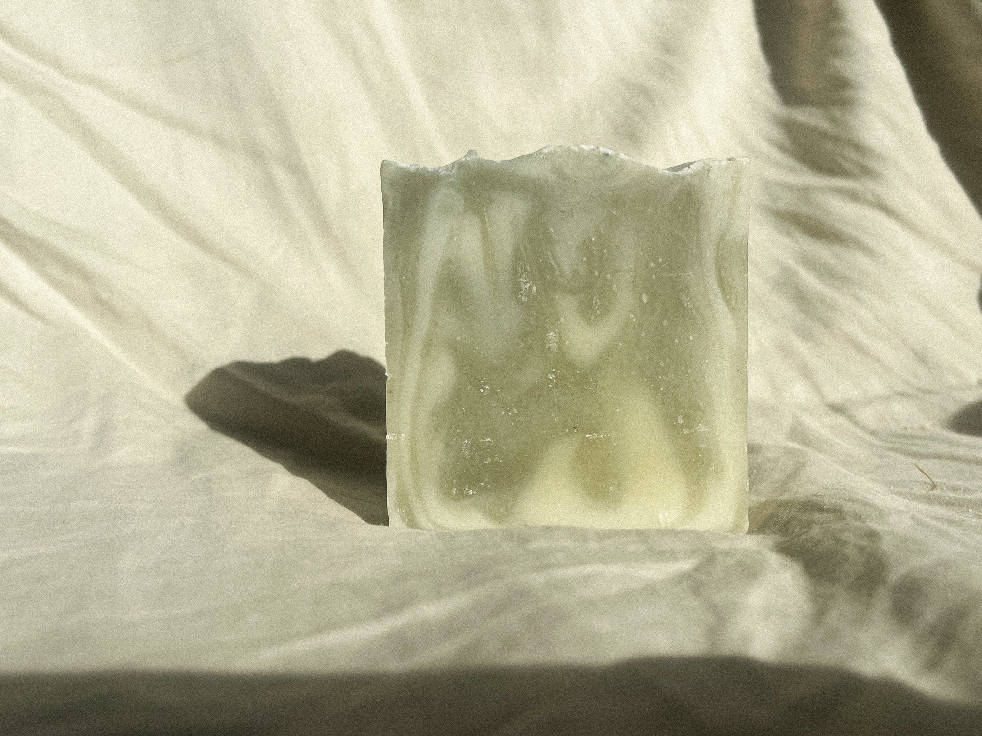 regeneratively raised refreshing and clean scented tallow soap handcrafted for all ages and sensitive skin, all natural no synthetics, naturally colored with plants and clays 
